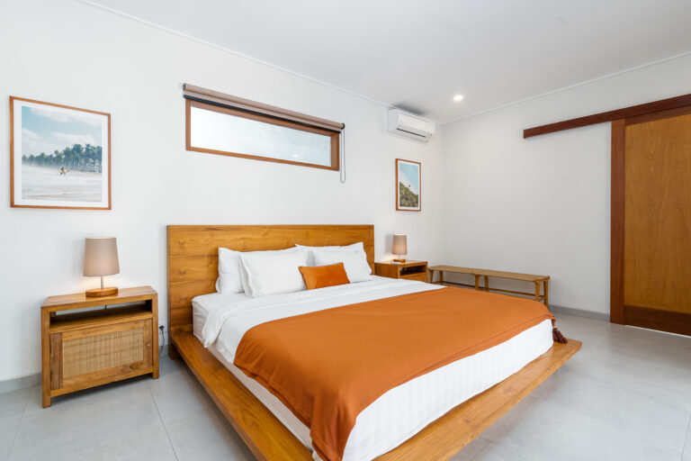 comfortable deluxe surf camp accommodation Bali